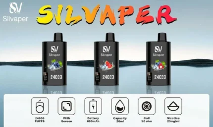 SILVAPER 24000 Puffs Disposable Vape 20mg in Dubai UAE