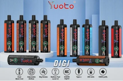 Yuoto DIGI 15000 Puffs Disposable Vape