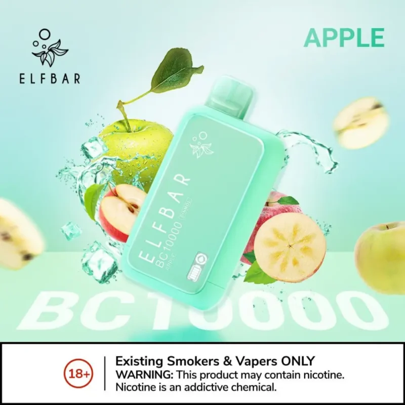 The Elfbar BC10000 Dinmol Edition APPLE