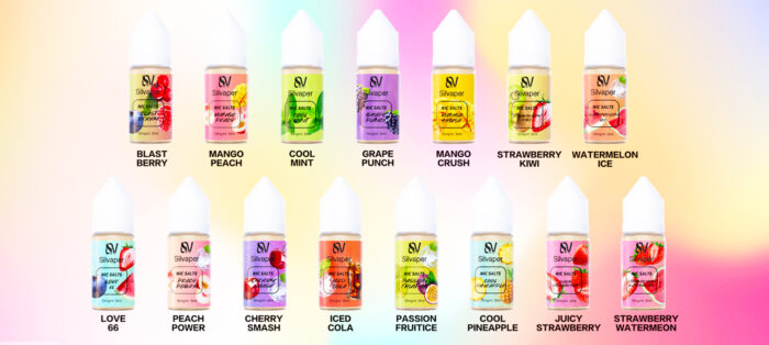 SILVAPER Salt Nicotine 50mg 30ml E-liquid